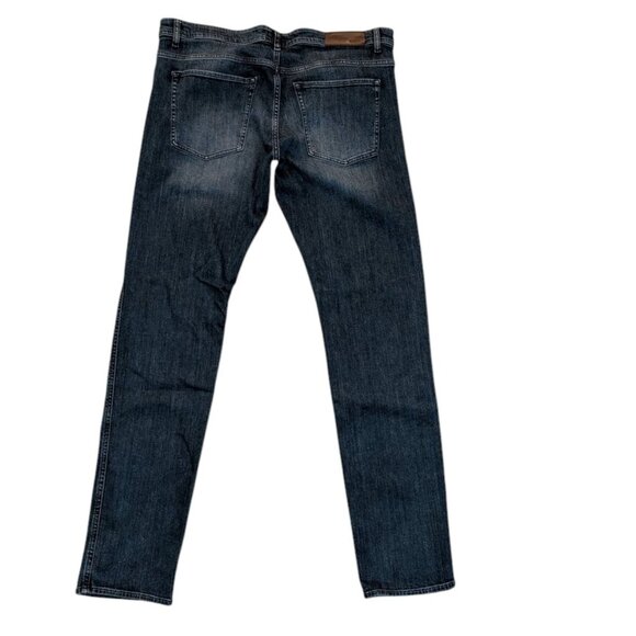 HUGO BOSS Dark Wash Rinse Slim Fit Stretch Straight Leg Jeans Pants 36/34 36x34 - Picture 3 of 7